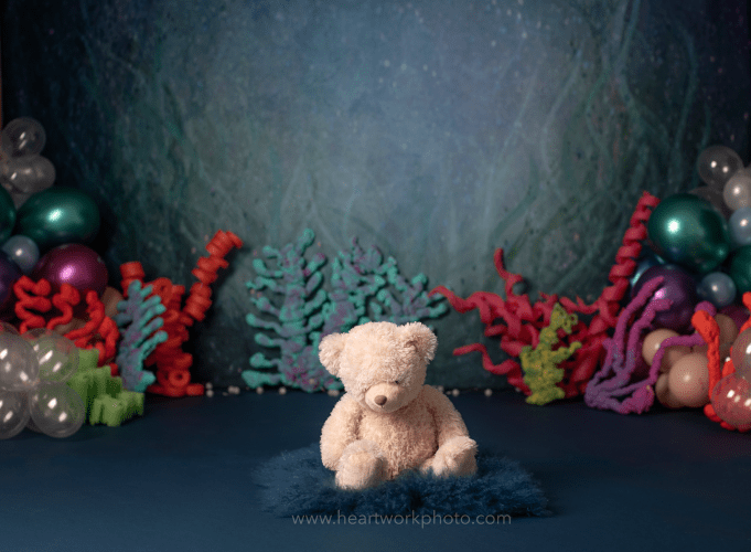 Kate Underwater Mantle Backdrop for Photography Designed by Modest Brushes - Kate Backdrop AU