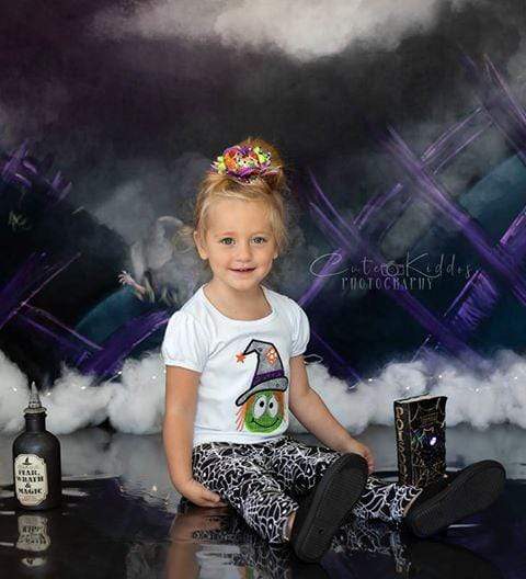 Kate Halloween Hills Backdrop Designed by Modest Brushes - Kate Backdrop AU