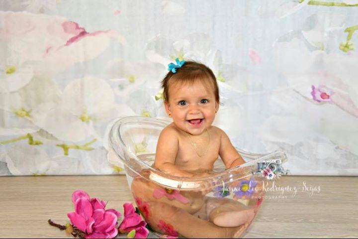 Kate Watercolor White Floral Fresh Backdrop Designed By Jerry_Sina - Kate Backdrop AU