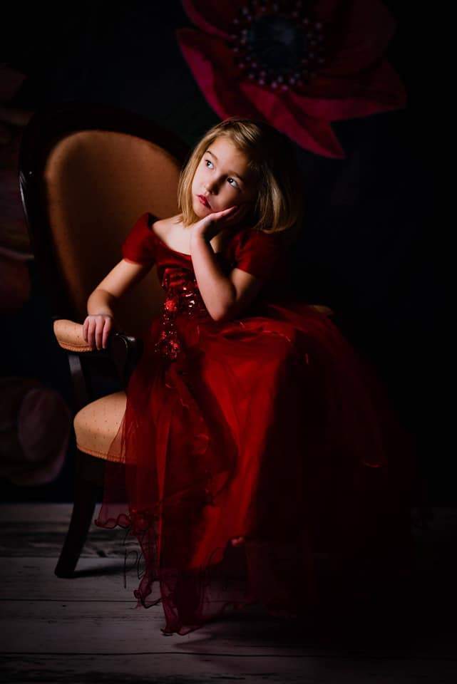 Kate Mother's Day Floral Vintage Flowers Black Backdrop for Photography by Jerry_Sina - Kate Backdrop AU