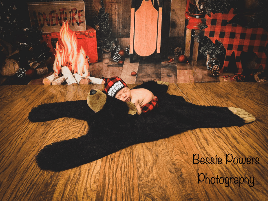 Kate Wood Xmas Toy Christmas Backdrop - Kate Backdrop AU