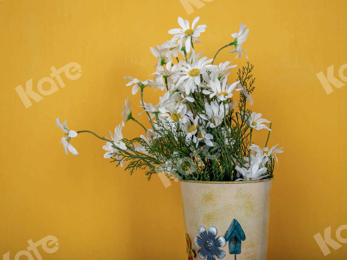 Kate Gold Yellow Solid Cloth Photography Fabric Backdrop(HGCSB) - Kate Backdrop AU