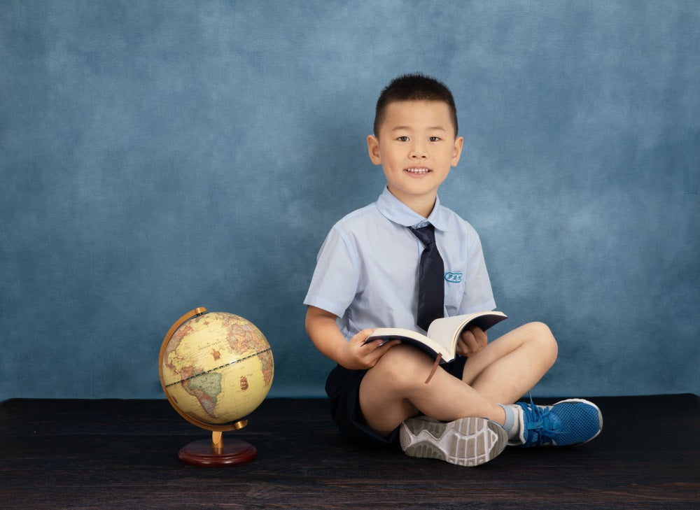 Kate Dark Wood barn Rubber Floor Mat for Photo - Kate Backdrop AU