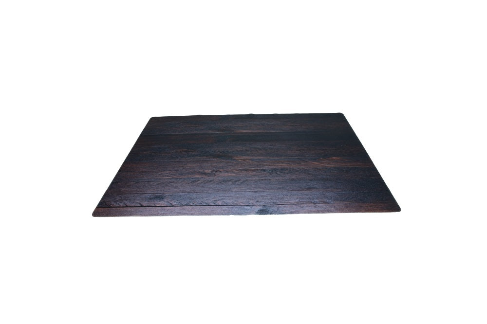 Kate Dark Wood barn Rubber Floor Mat for Photo - Kate Backdrop AU