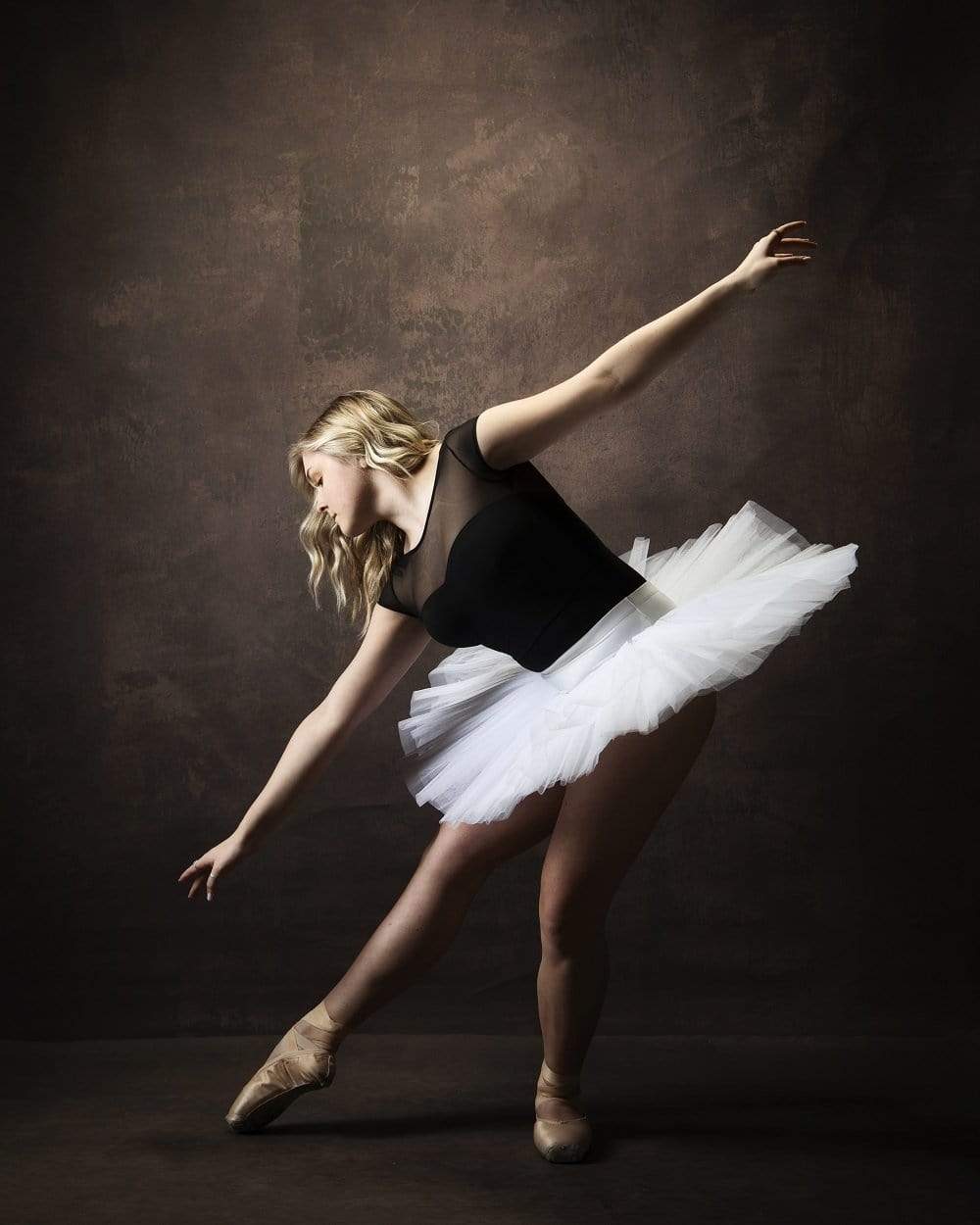 Kate 5x7ft Abstract Texture Dark Brown Color Hand Painted Canvas Backdrop - Kate Backdrop AU