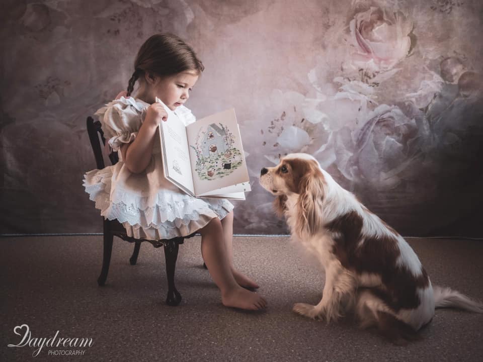 Kate Fine Art Blurry Floral Pink Backdrop Designed by GQ - Kate Backdrop AU