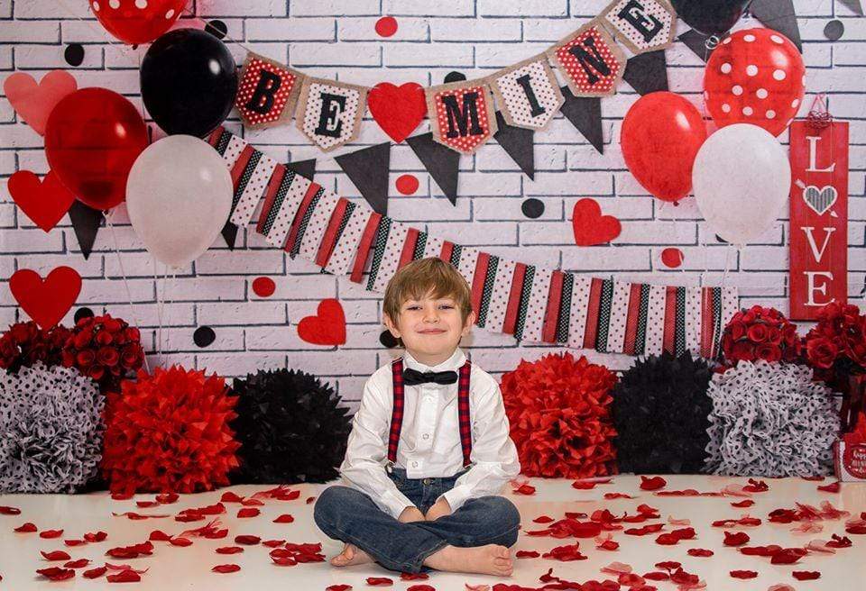 Kate Mouse Valentine Backdrop - Kate Backdrop AU