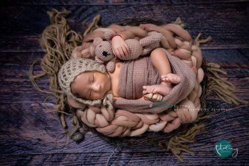 Kate Dark Wood barn Rubber Floor Mat for Photo - Kate Backdrop AU