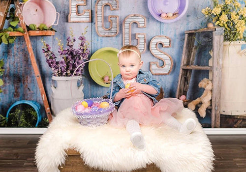 Kate Egg-celent Easter Backdrop designed by Arica Kirby - Kate Backdrop AU