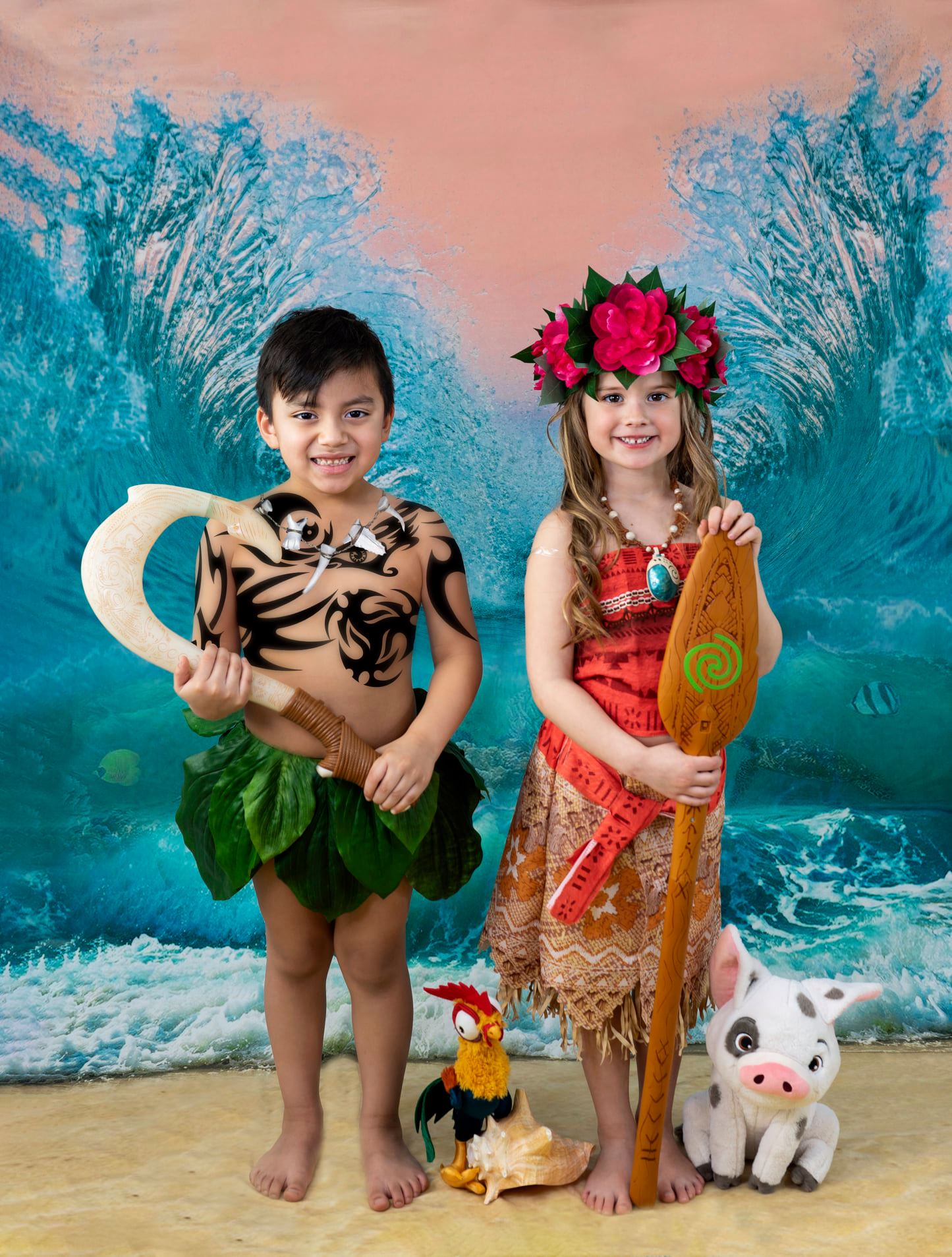 Kate Summer Beach Waves Backdrop Designed by Rosabell Photography - Kate Backdrop AU