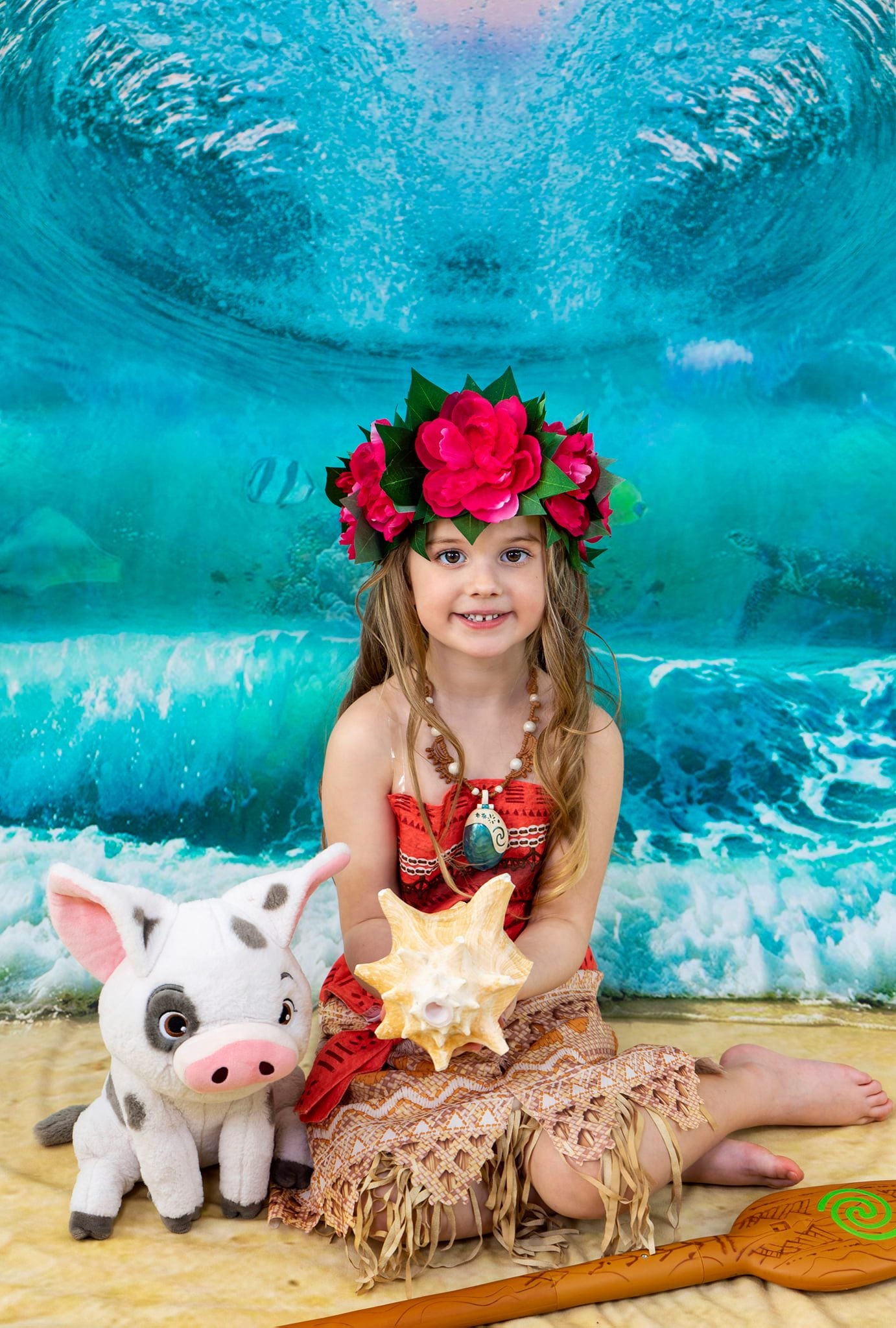 Kate Summer Beach Waves Backdrop Designed by Rosabell Photography - Kate Backdrop AU