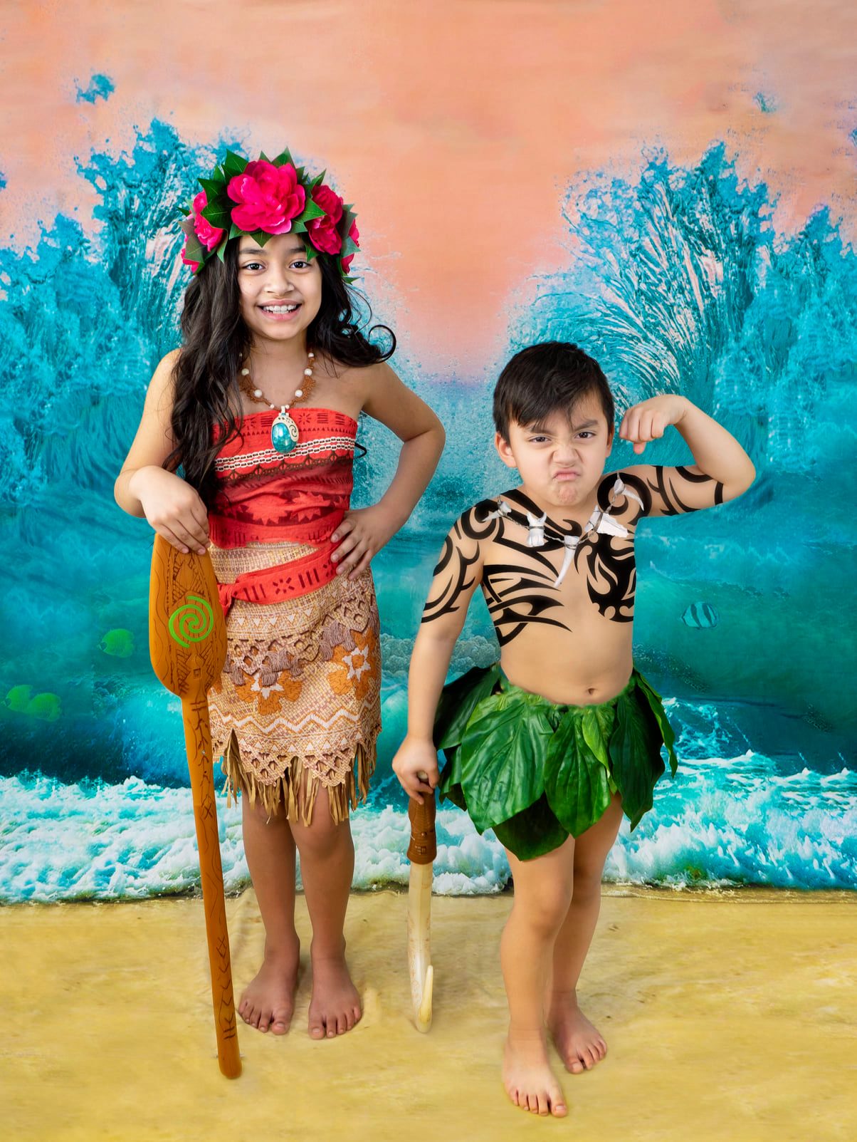 Kate Summer Beach Waves Backdrop Designed by Rosabell Photography - Kate Backdrop AU