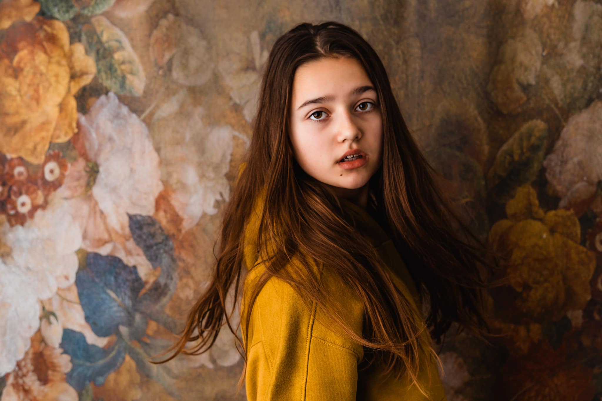 Kate Fine Art Retro Florals Backdrop for Photography - Kate Backdrop AU