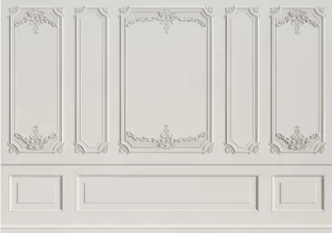 Kate Gray Vintage Wall Door Backdrop - Kate Backdrop AU