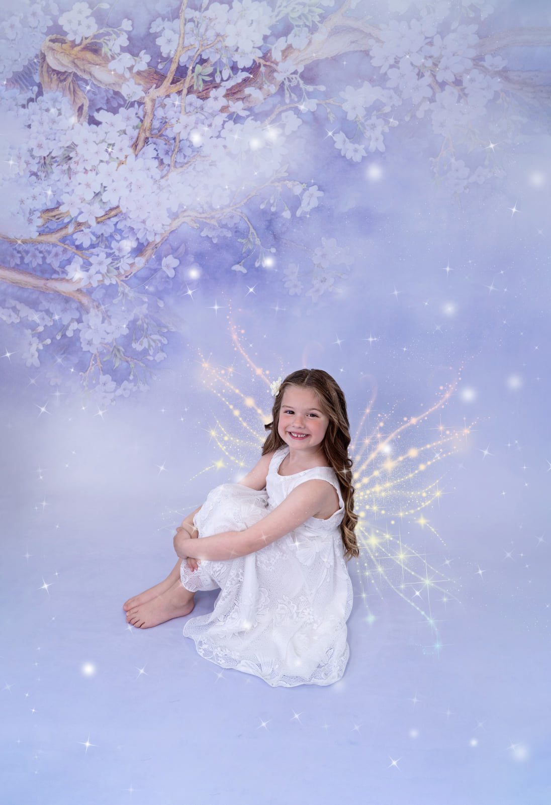 Kate Purple Backdrop Flower Photography Background - Kate Backdrop AU