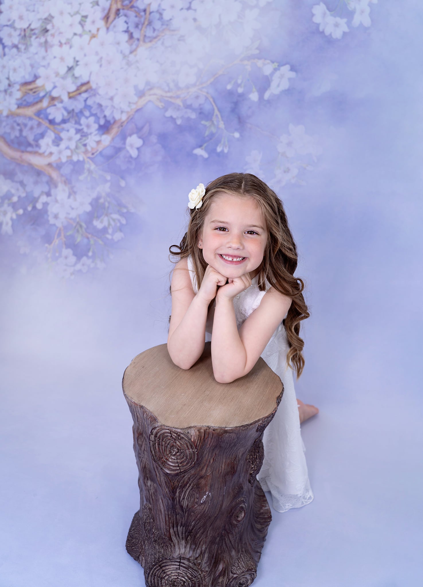 Kate Purple Backdrop Flower Photography Background - Kate Backdrop AU