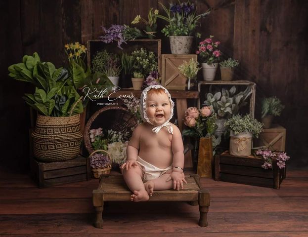 Kate Spring Flower Crates Backdrop Designed By Mandy Ringe Photography - Kate Backdrop AU
