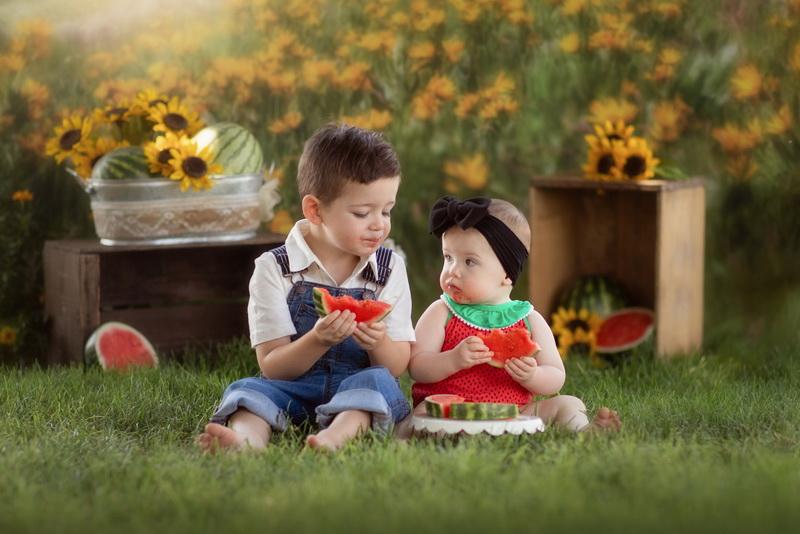 Kate Mountain Meadow Backdrop for Photography Designed by Lisa Granden - Kate Backdrop AU