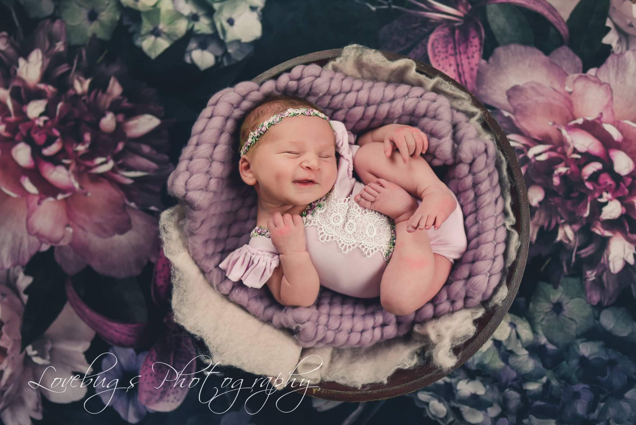 Kate Fine Art Dark Florals Blossoms Backdrop for Photography - Kate Backdrop AU