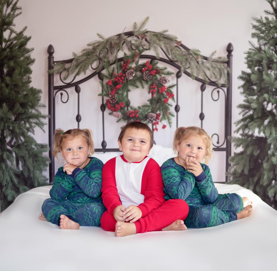 Kate Christmas Bed Backdrop Headboard Designed by Emetselch - Kate Backdrop AU