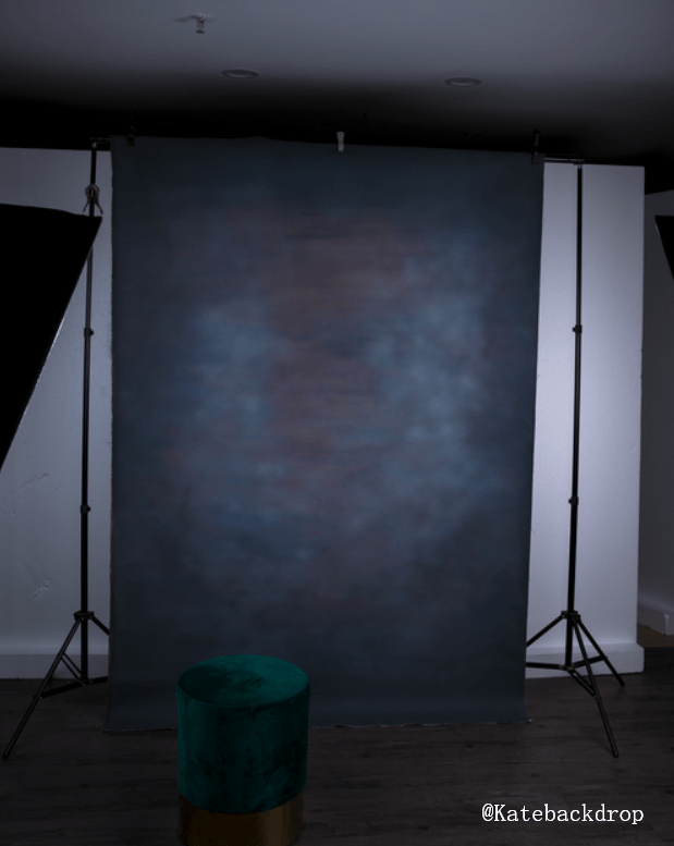 Kate Abstract Texture Cold Color Spray Painted Backdrop - katebackdrop AU