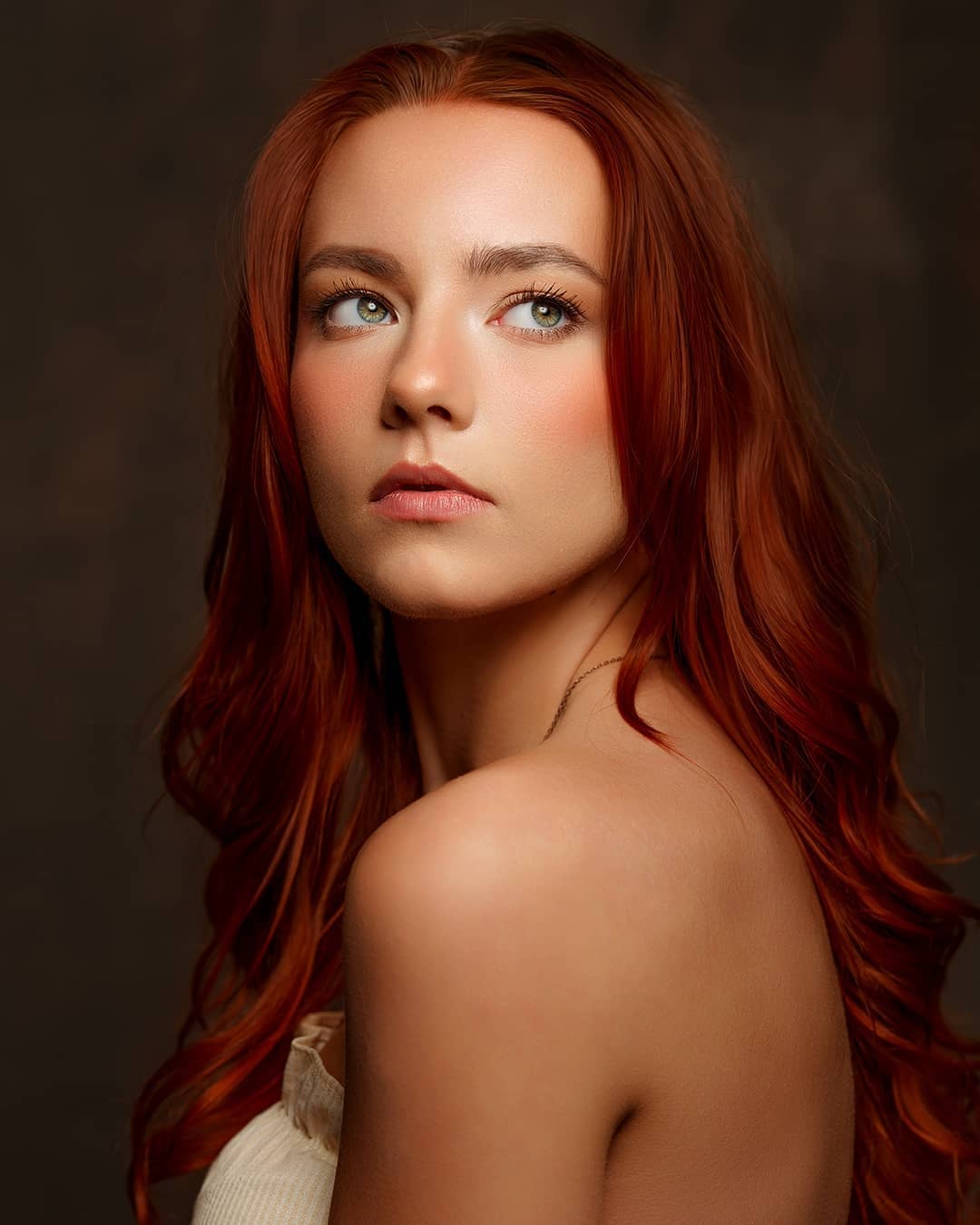 Kate 5x7ft Abstract Texture Dark Brown Color Hand Painted Canvas Backdrop - Kate Backdrop AU