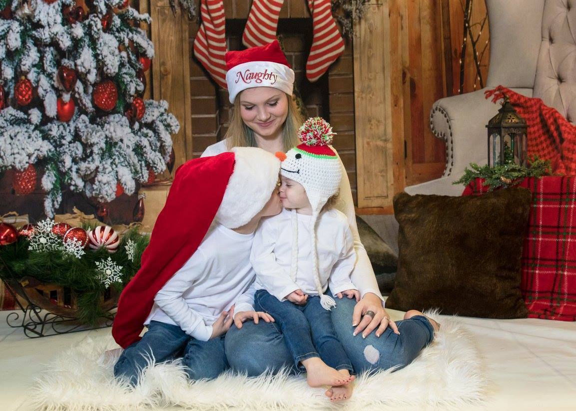 Katebackdrop£ºKate Christmas Stocking Backdrop Photo Background Studio Props