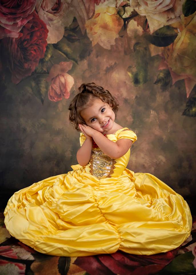 Kate Spring/Mother's Day Retro Abstract Flowers Backdrop Designed By Jerry_Sina - Kate Backdrop AU