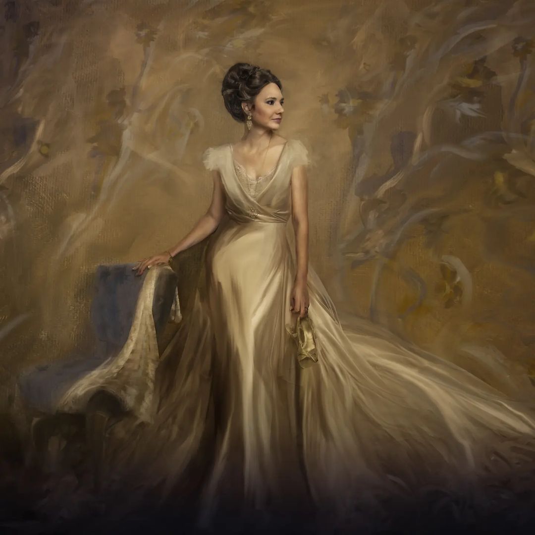 Kate Gold little brown Texture Abstract Background Photos Backdrop - Kate Backdrop AU