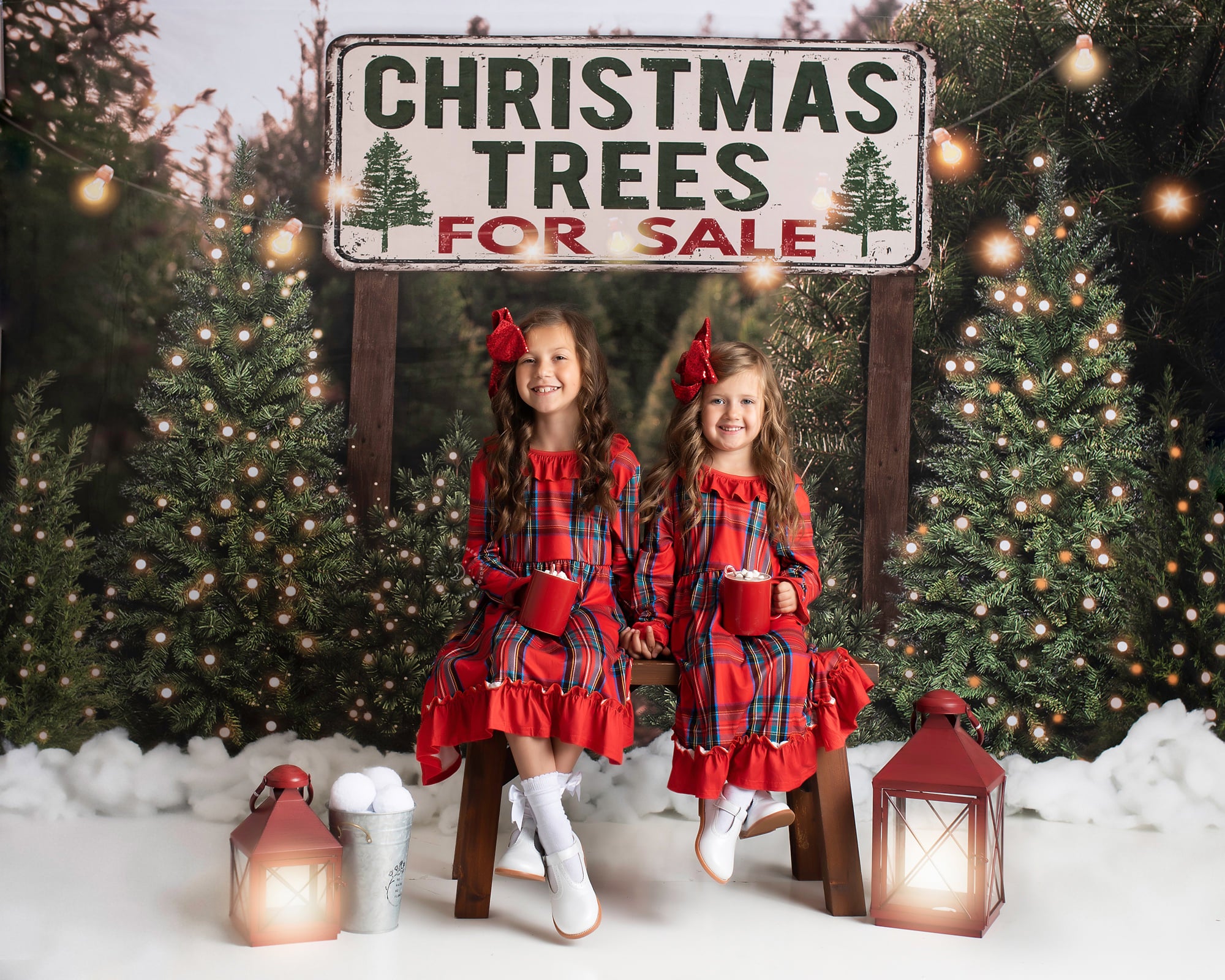 Kate Christmas Tree Backdrop for Photography - Kate Backdrop AU