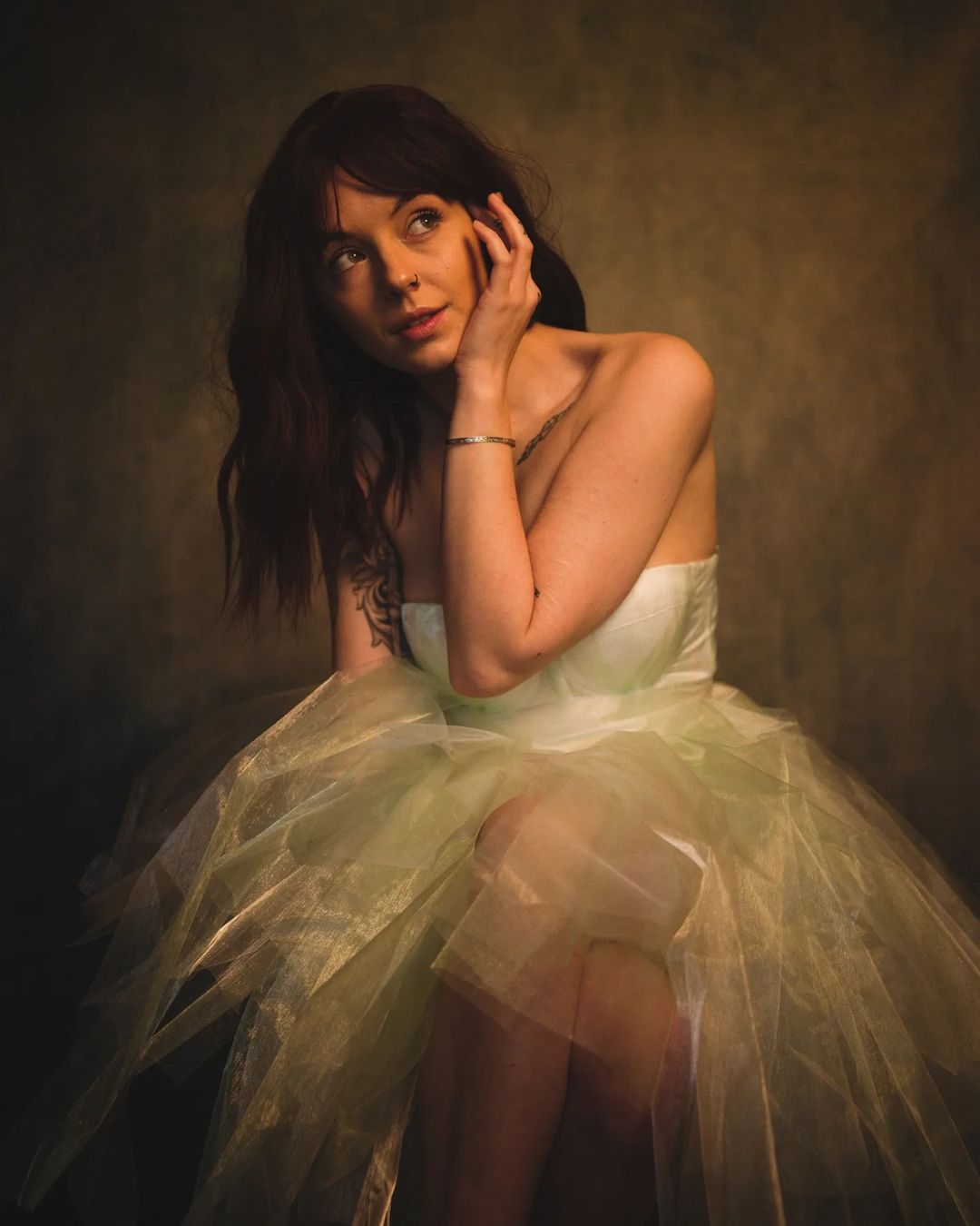 Kate Like Oil Painting Background Abstract Texture Backdrops For Photography - Kate Backdrop AU