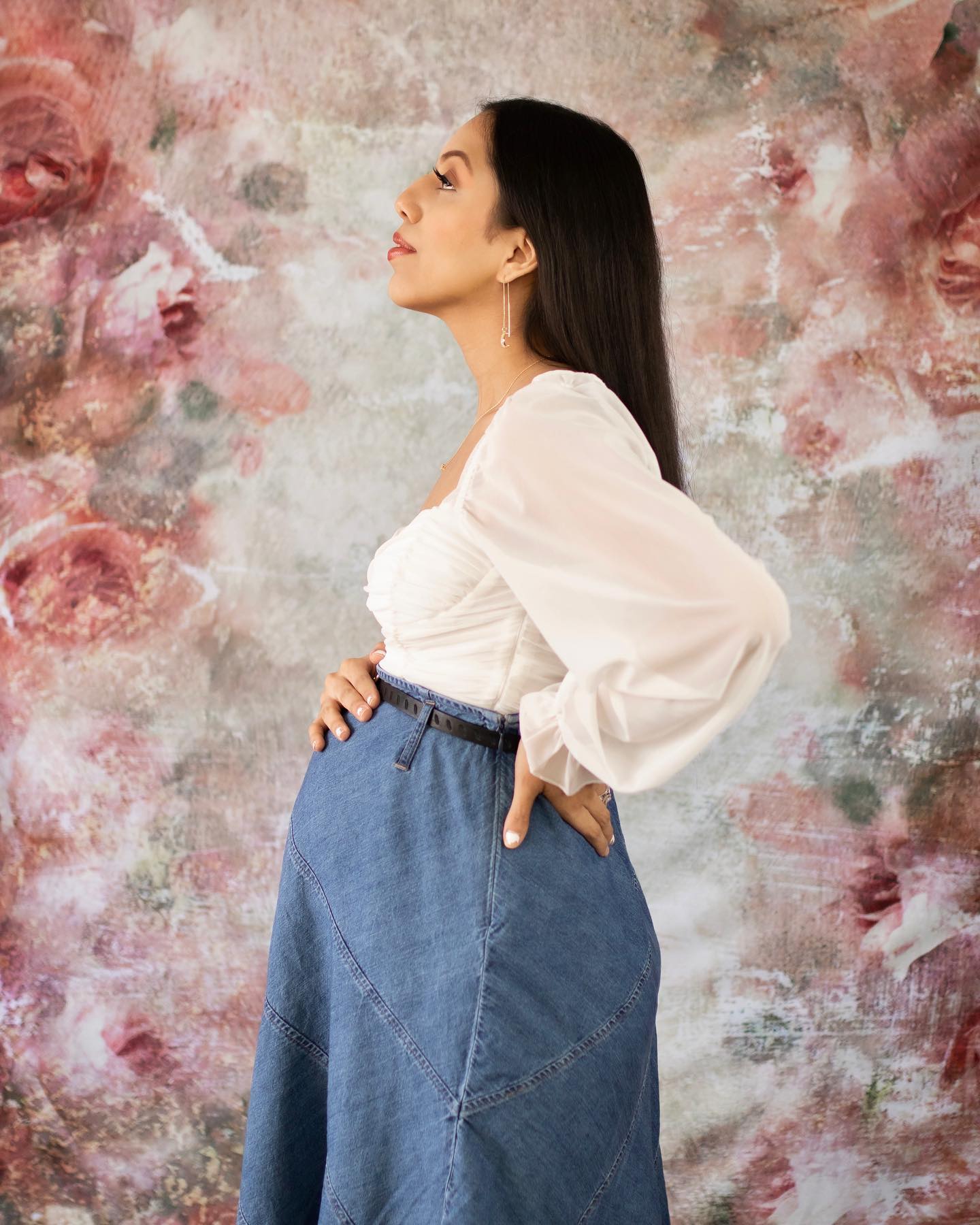 Kate Oil Painting Flowers Backdrop Vintage Hand Painted Texture Designed by GQ - Kate Backdrop AU