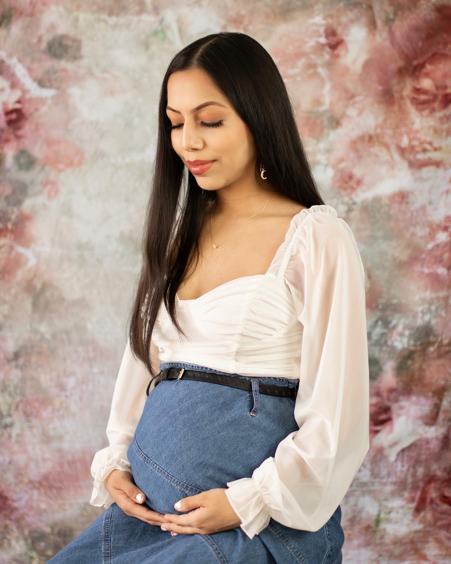 Kate Oil Painting Flowers Backdrop Vintage Hand Painted Texture Designed by GQ - Kate Backdrop AU