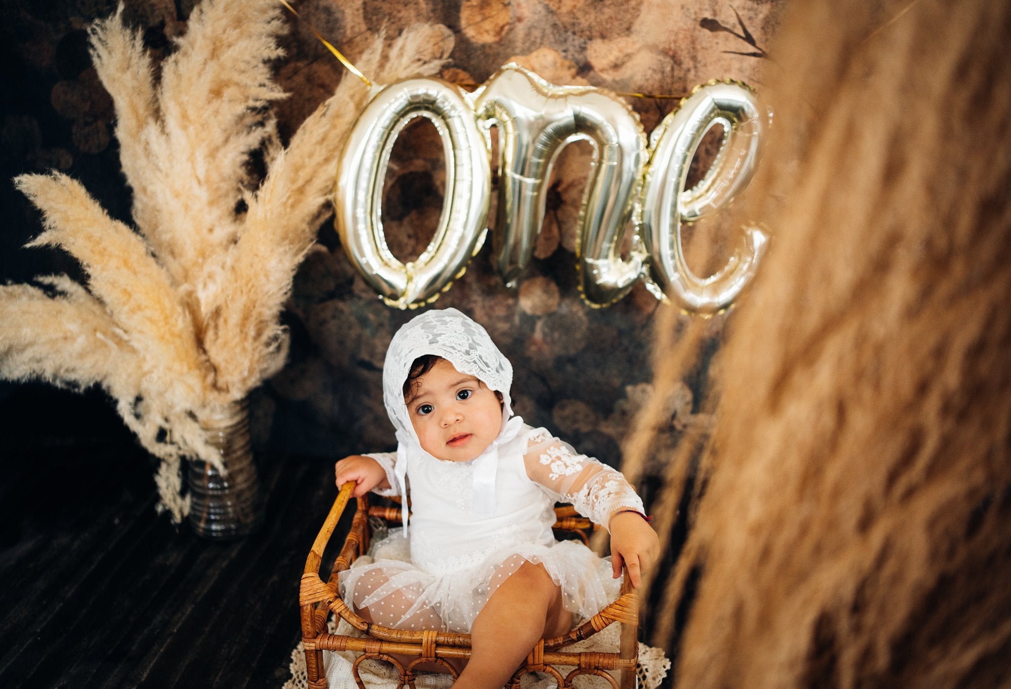 Kate Retro Fine Art Flower Brown Tone Backdrop for Photography - Kate Backdrop AU