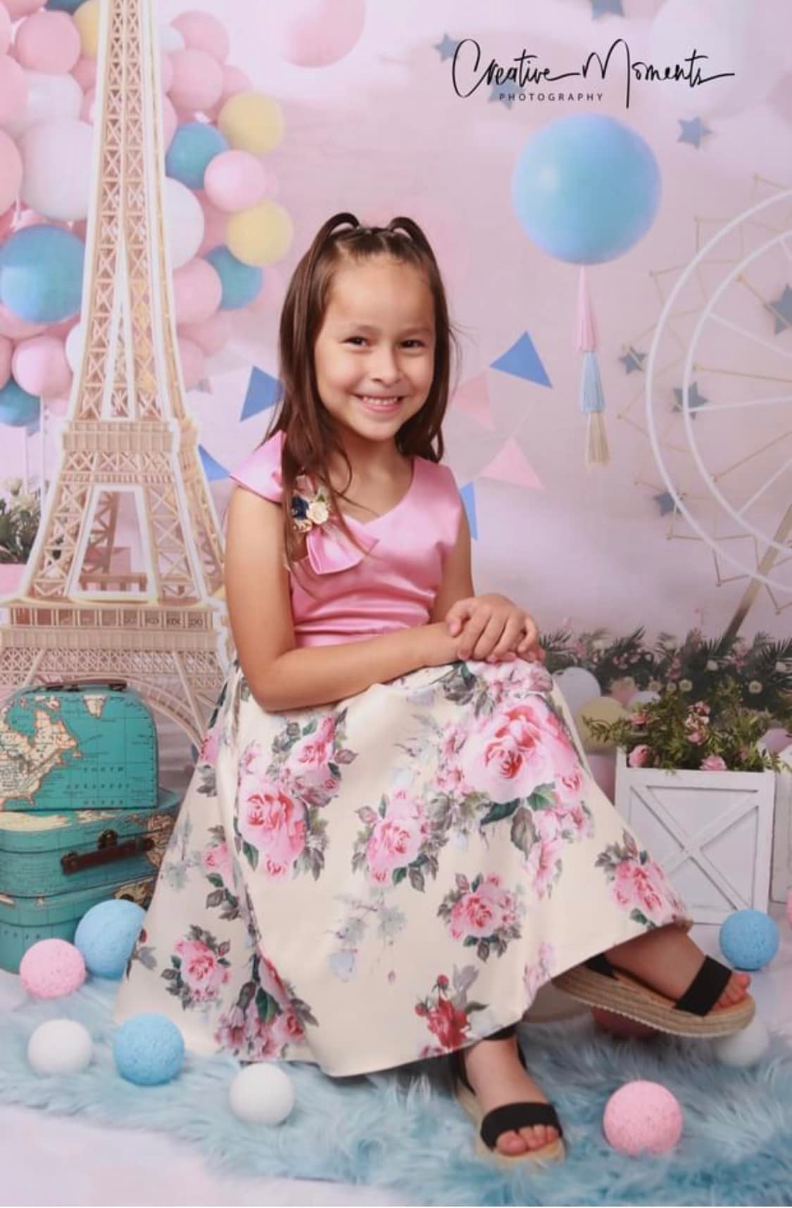 Kate Children Travel Around the World Backdrop for Photography - Kate Backdrop AU