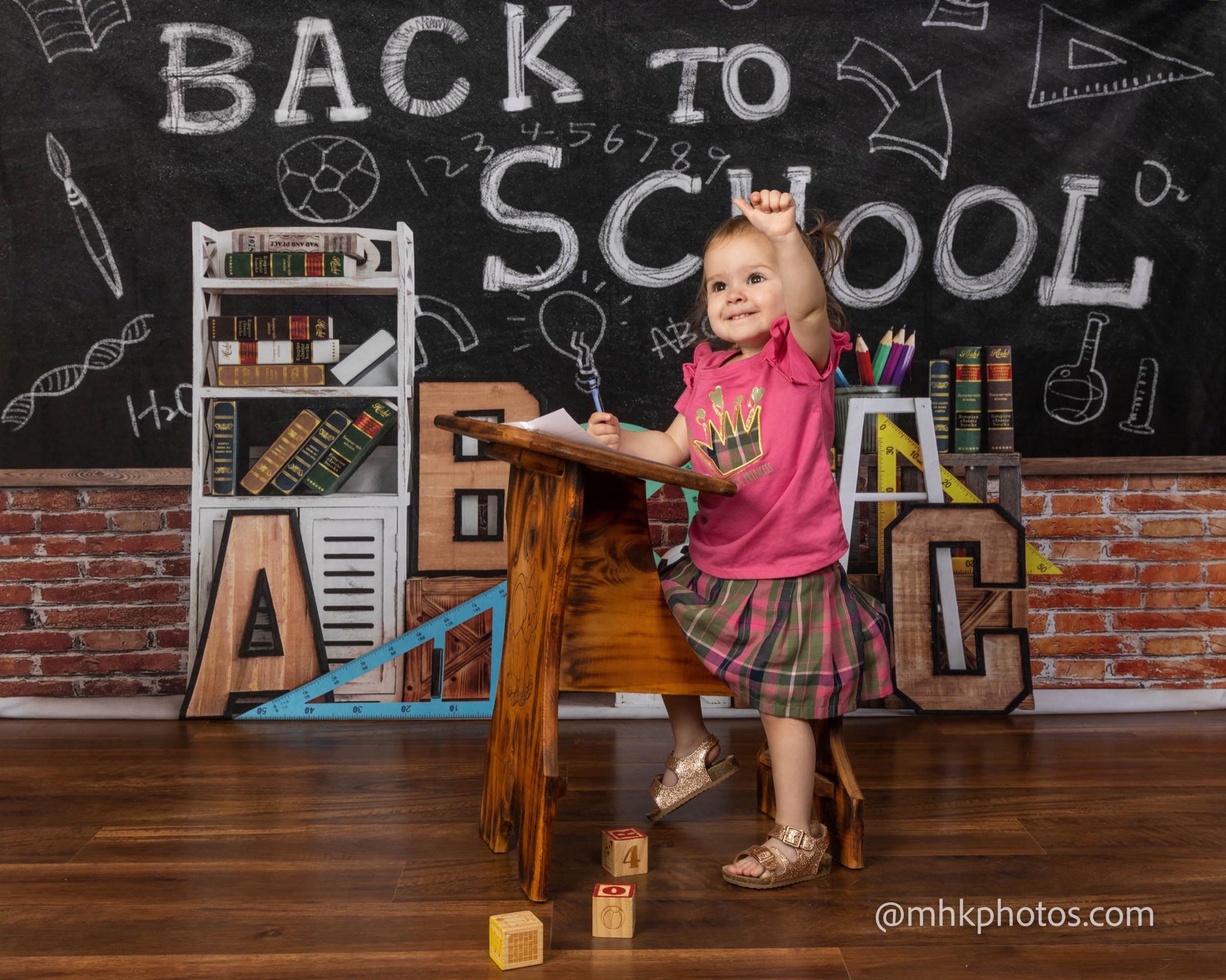 Kate Back To School Backdrop Designed by Emetselch