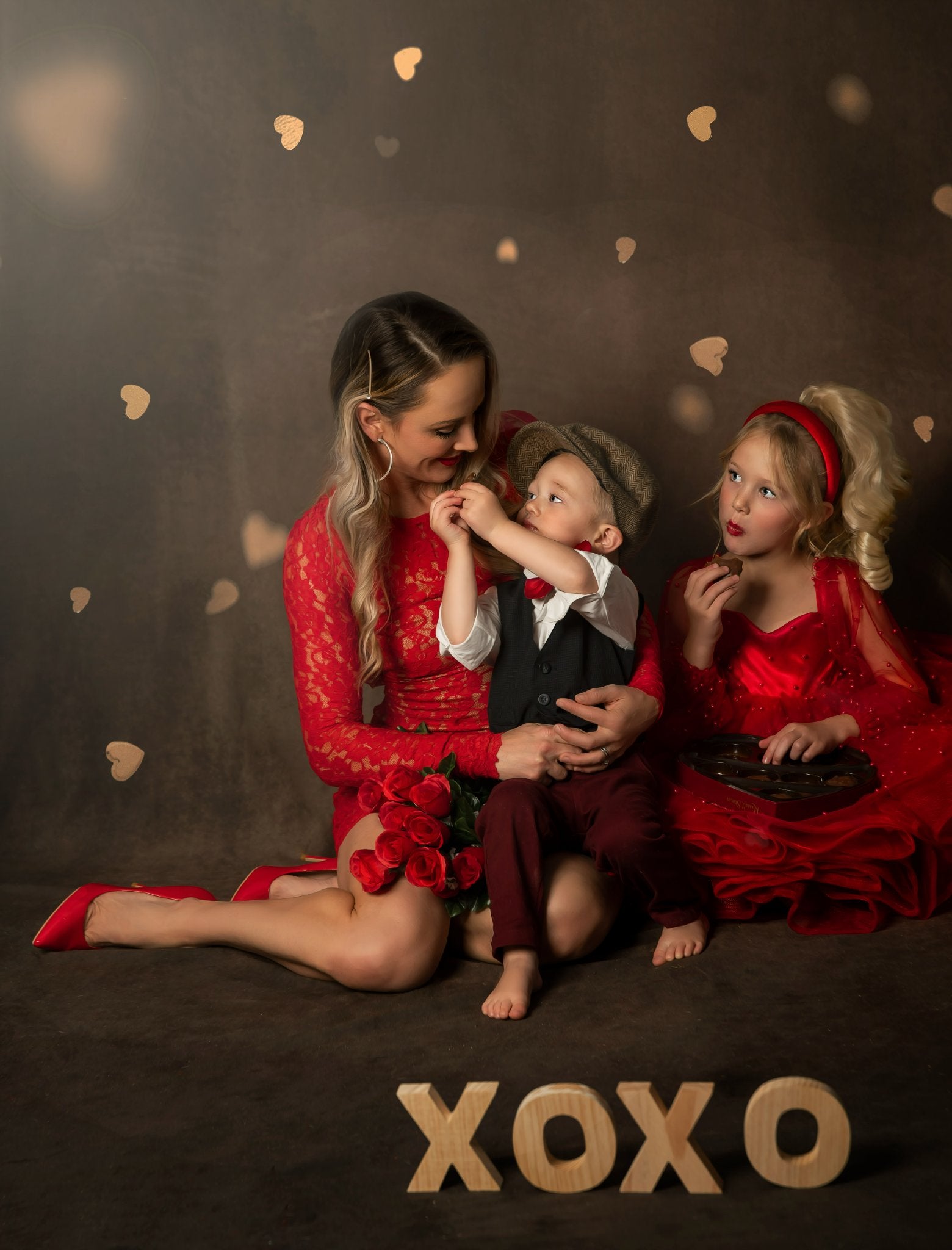 Kate Deep Green and Brown Texture Abstract Background Photos Backdrop - Kate Backdrop AU