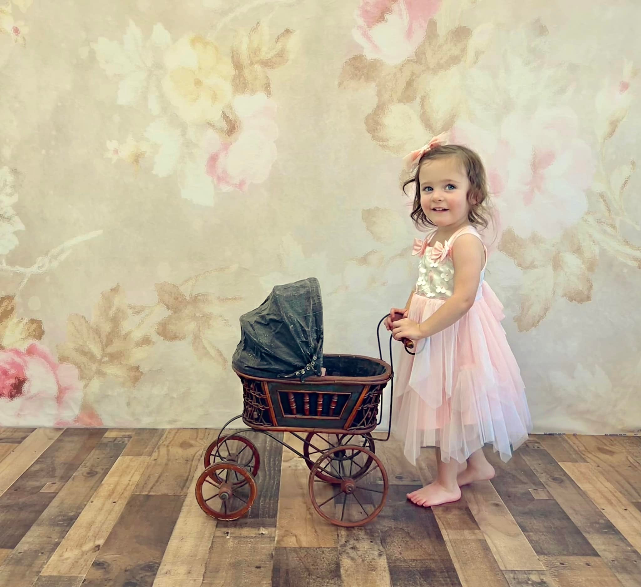 Kate Retro Blurry Bokeh Flowers Backdrop for Photography Designed by JFCC - Kate Backdrop AU