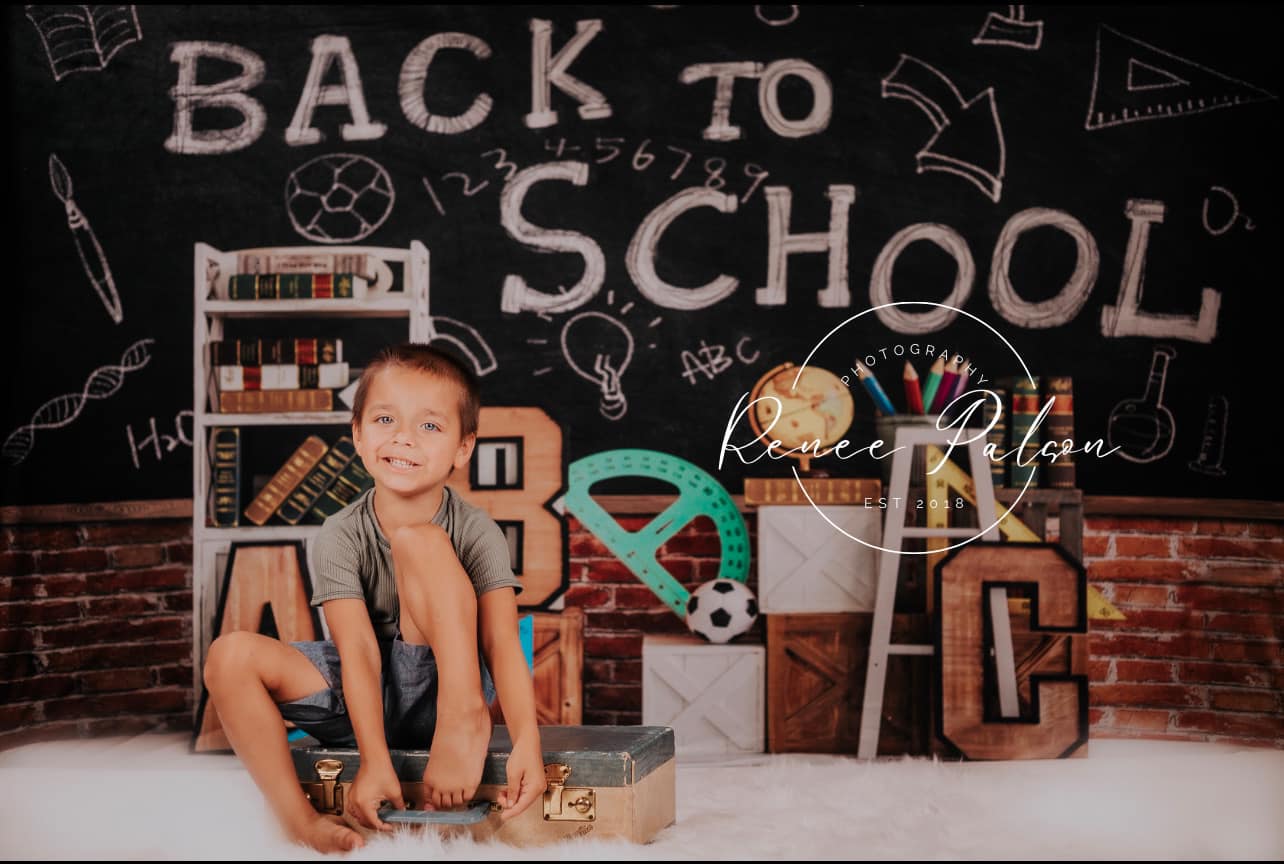 Kate Back To School Backdrop Designed by Emetselch