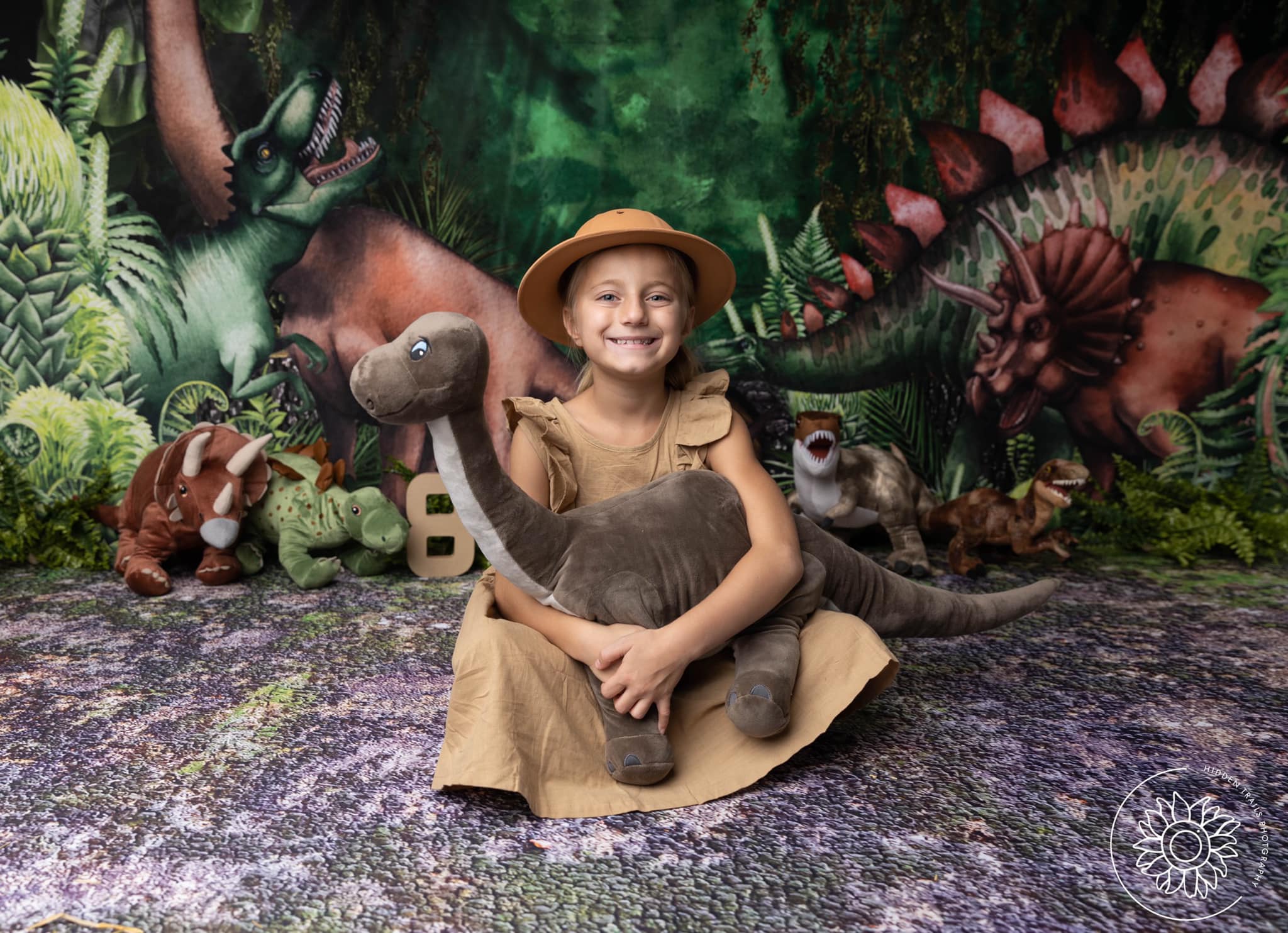 Kate Jungle Adventure Dinosaurs Backdrop Designed by Mandy Ringe Photography - Kate Backdrop AU