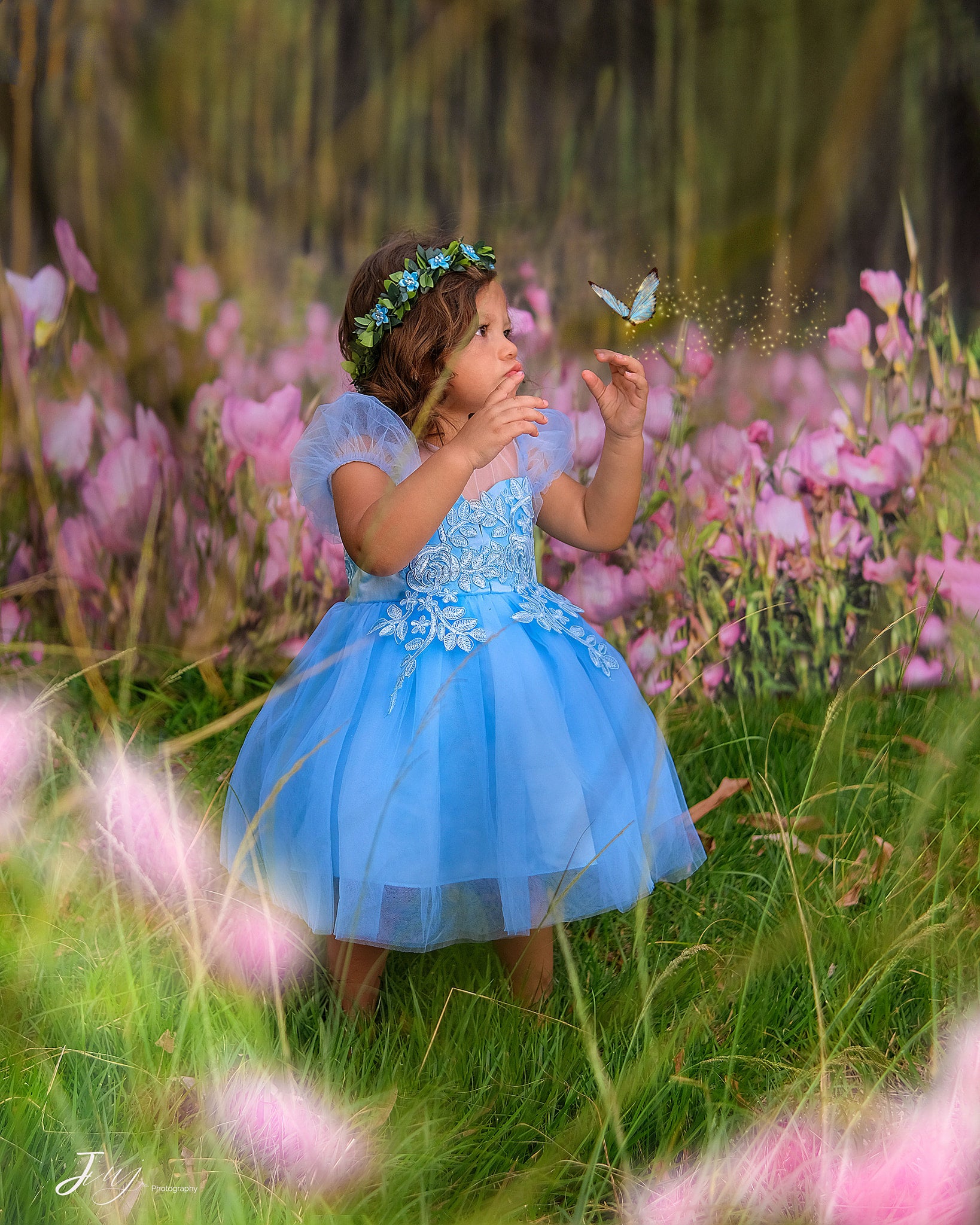 Kate Garden Pink Flowers Backdrop Designed by Jia Chan Photography - Kate Backdrop AU