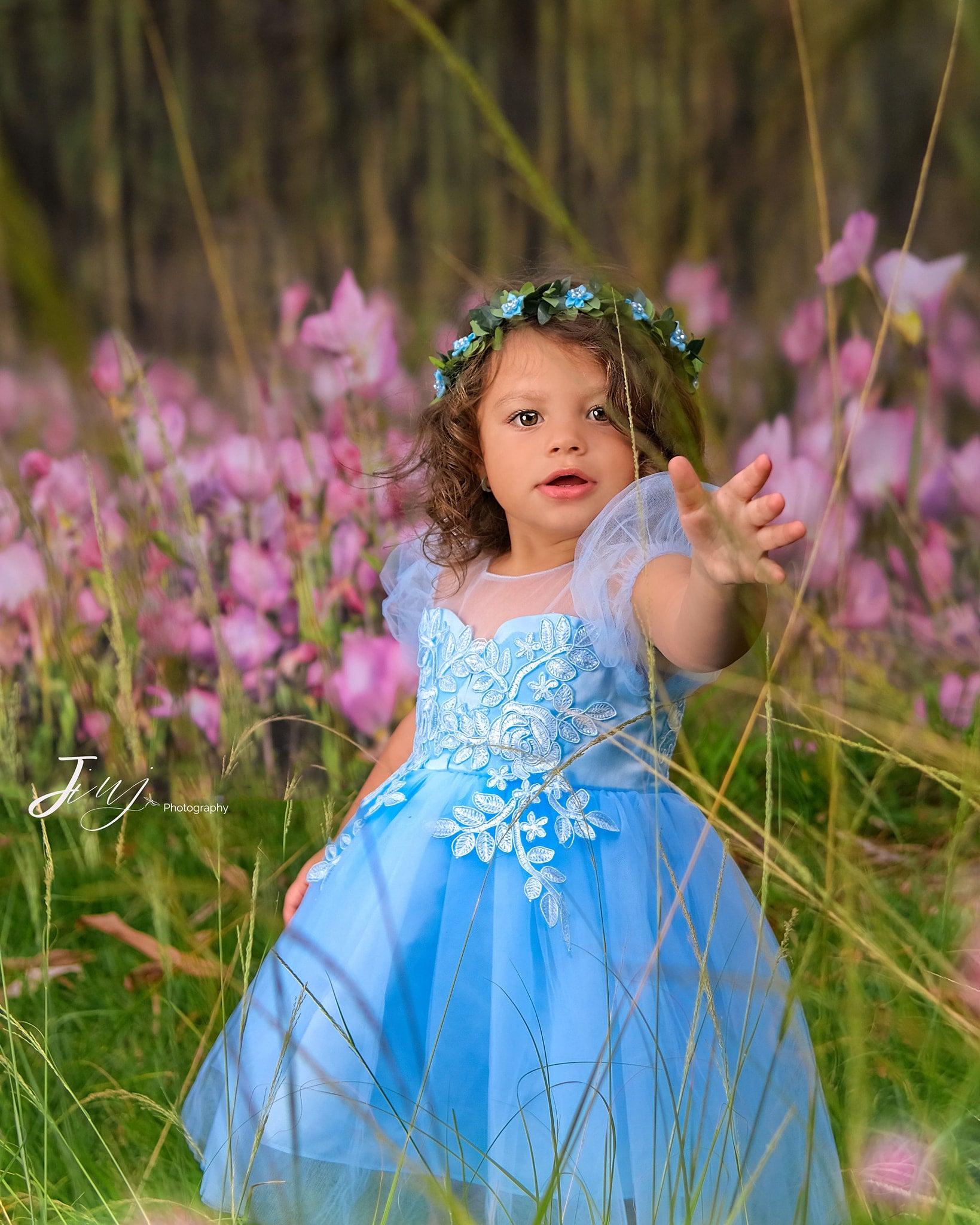 Kate Garden Pink Flowers Backdrop Designed by Jia Chan Photography - Kate Backdrop AU