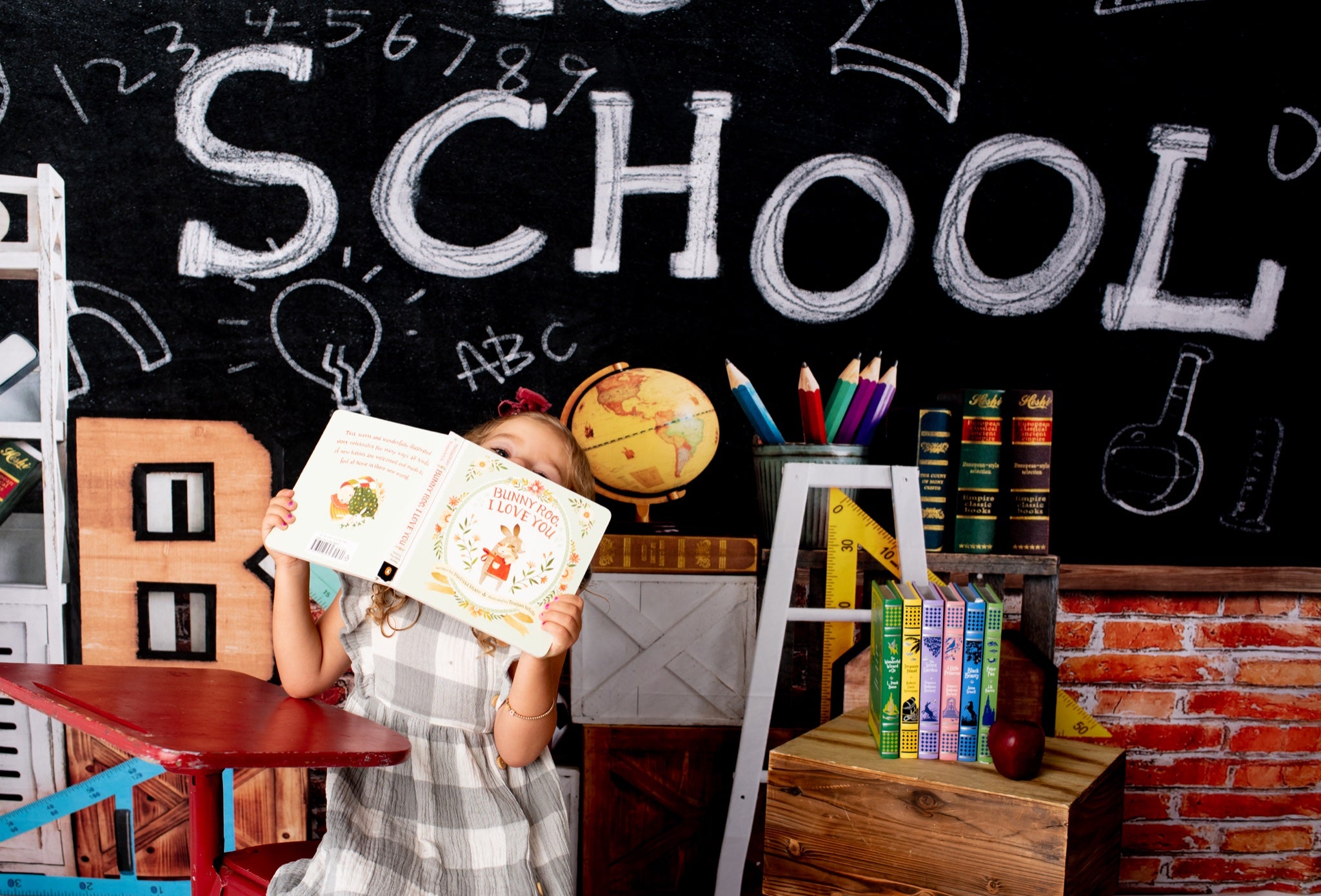 Kate Back To School Backdrop Designed by Emetselch - Kate Backdrop AU