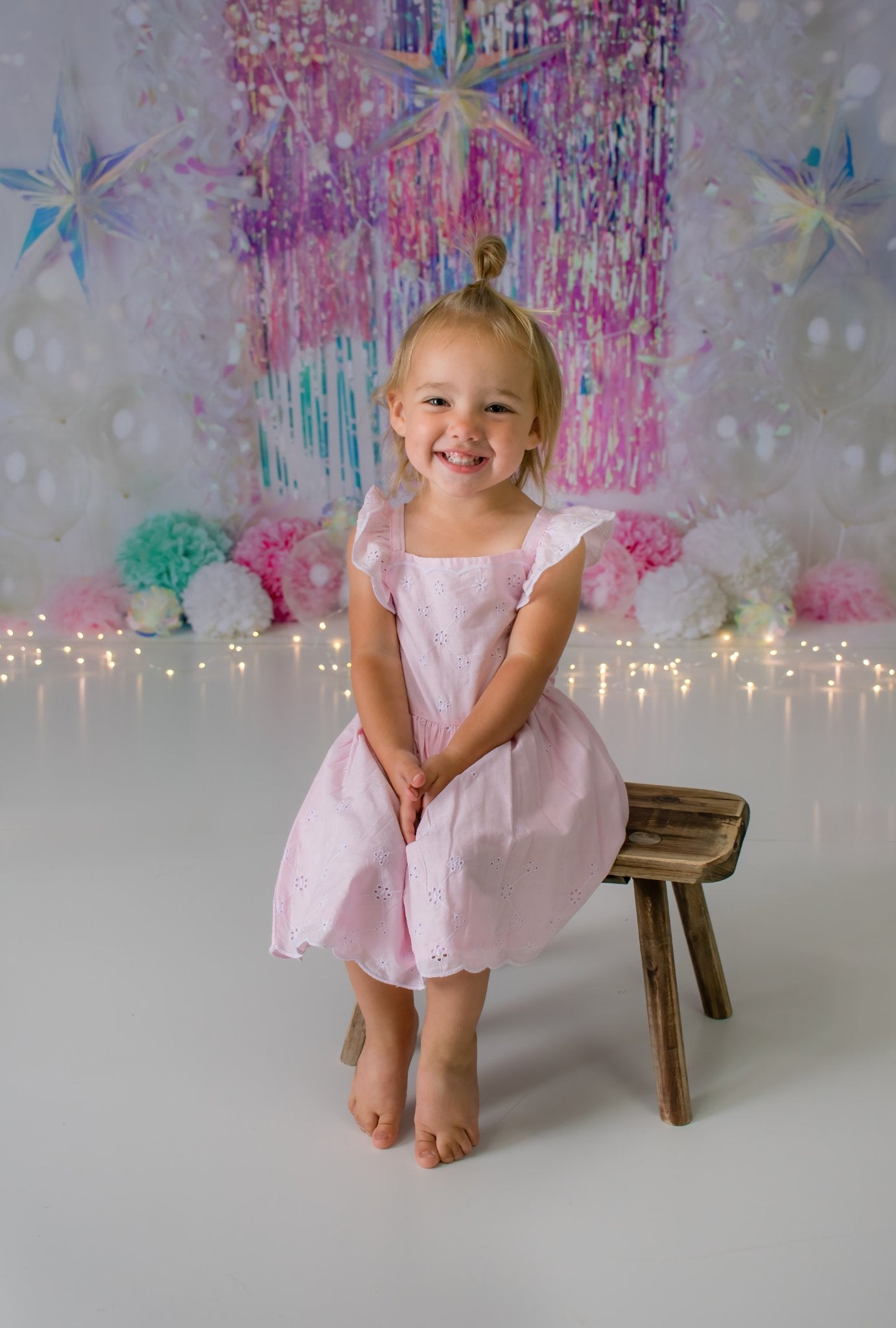 Kate Iridescent Rainbow Sparkle Backdrop Designed by Mandy Ringe Photography - Kate Backdrop AU