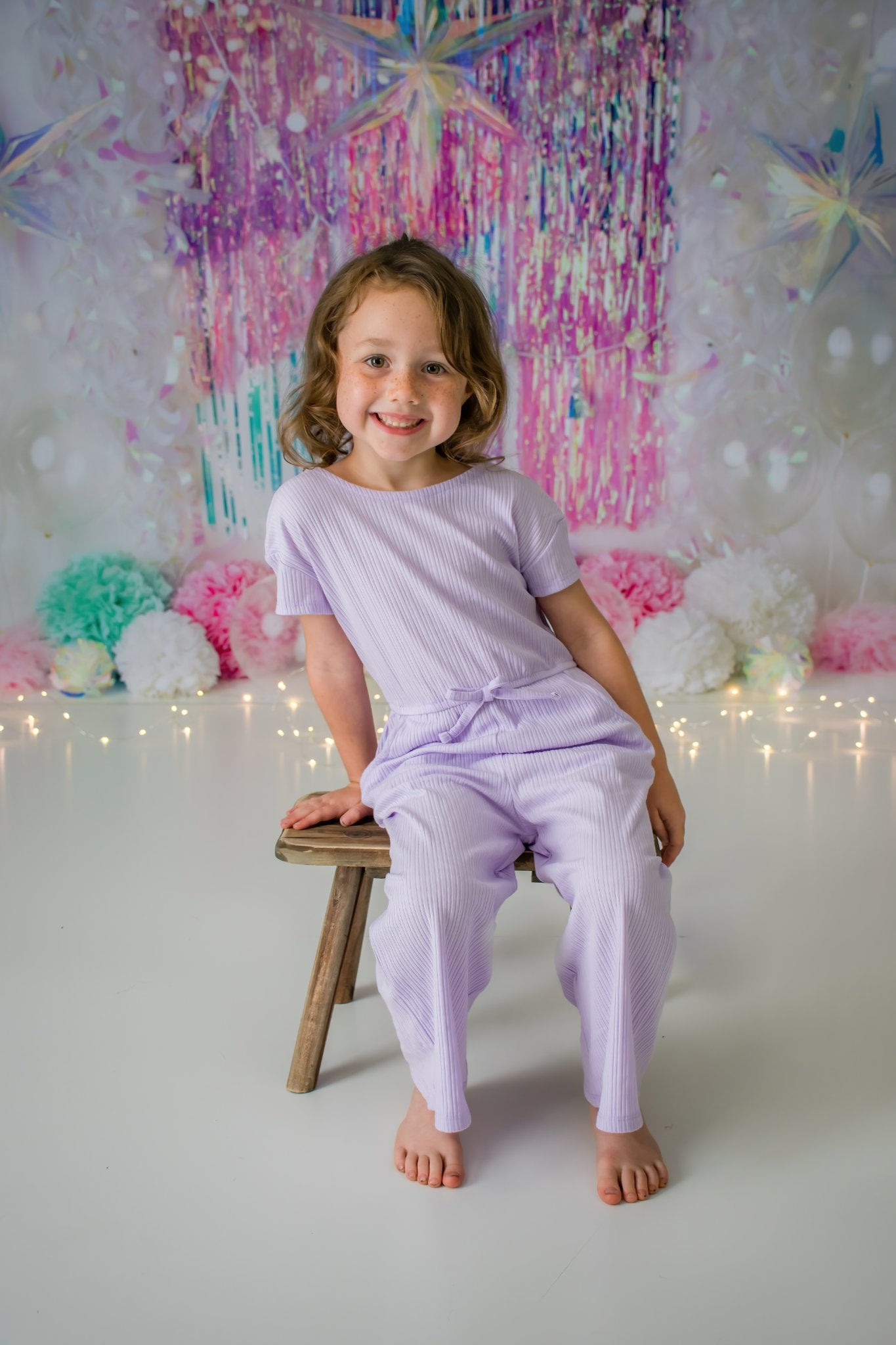 Kate Iridescent Rainbow Sparkle Backdrop Designed by Mandy Ringe Photography - Kate Backdrop AU