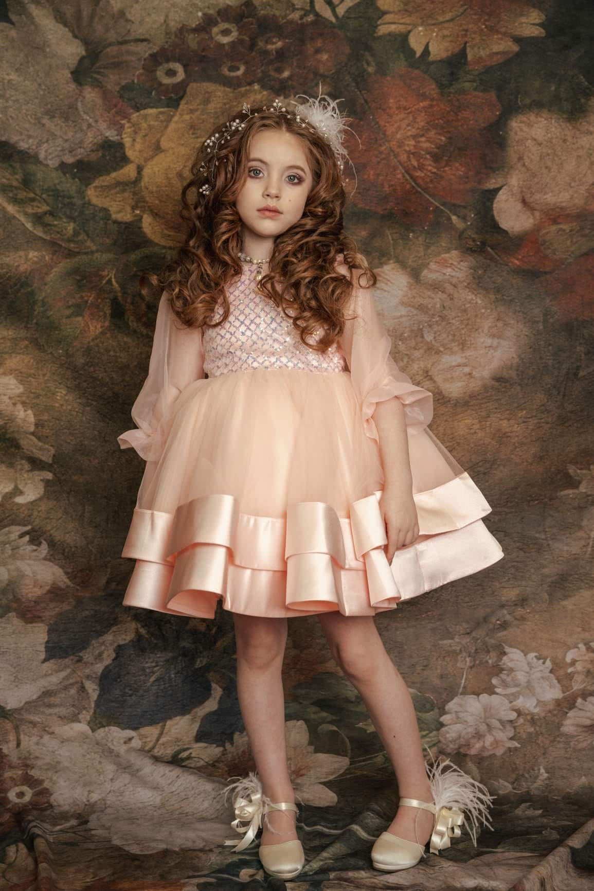 Kate Fine Art Retro Florals Backdrop for Photography - Kate Backdrop AU