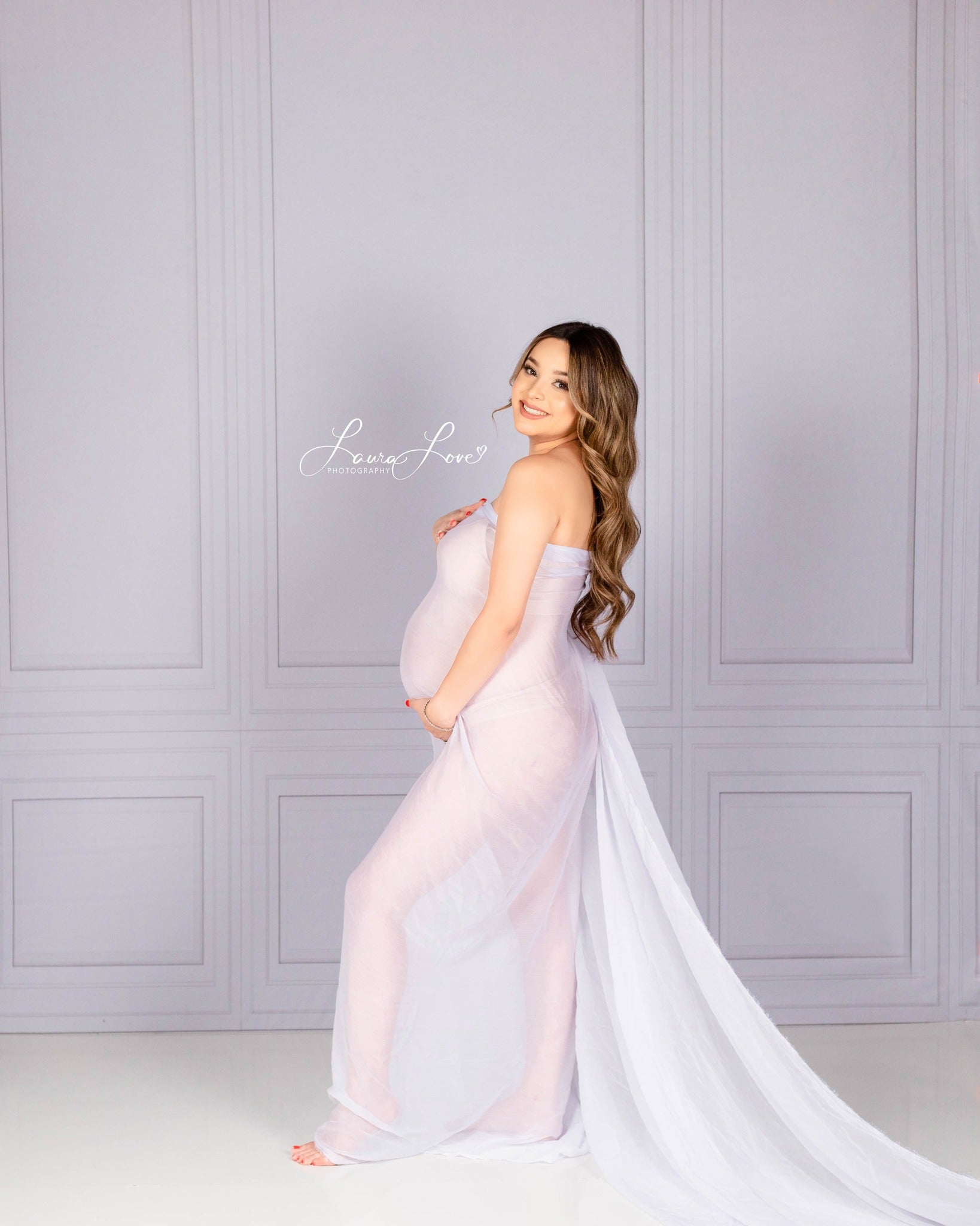 Kate White Wall with Rectangle Photography Backdrop - Kate Backdrop AU