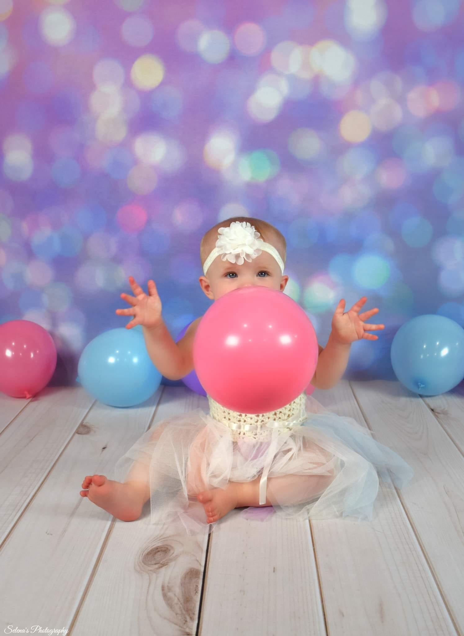 Kate Dream Bubble Bokeh Backdrop Glitter Designed by Kate Image - Kate Backdrop AU