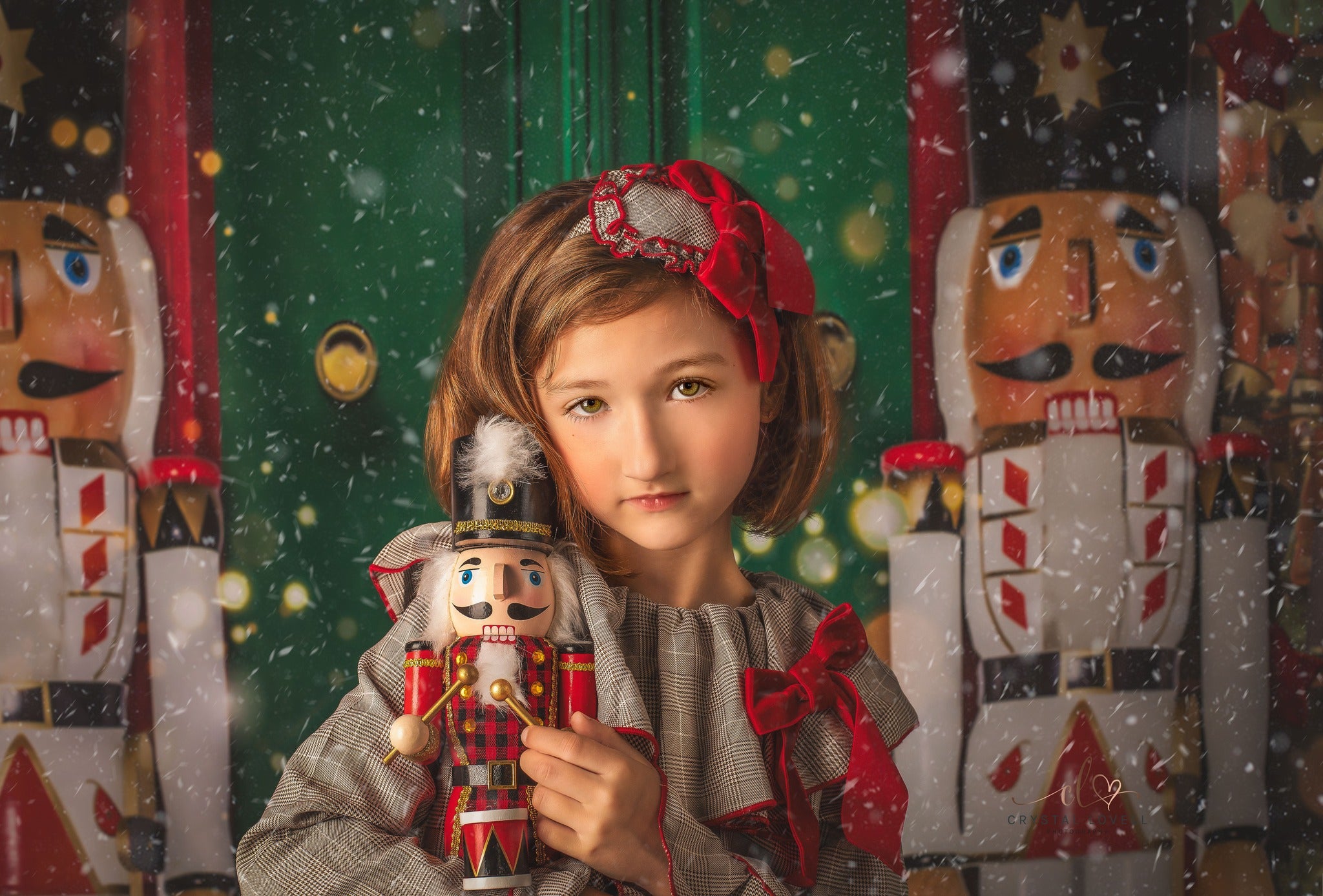 Kate Christmas Shop Window Backdrop for Photography - Kate Backdrop AU