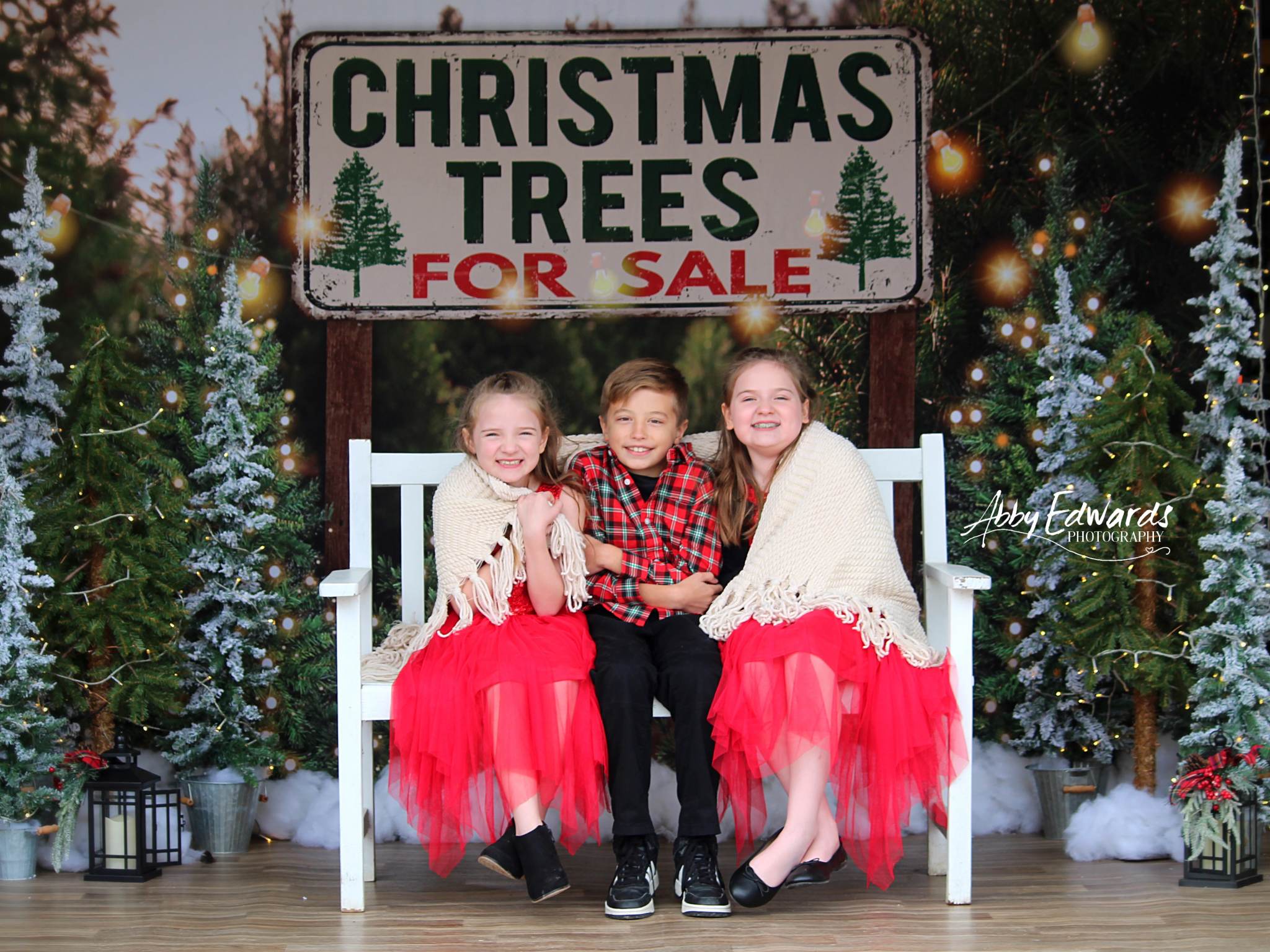 Kate Christmas Tree Backdrop for Photography - Kate Backdrop AU